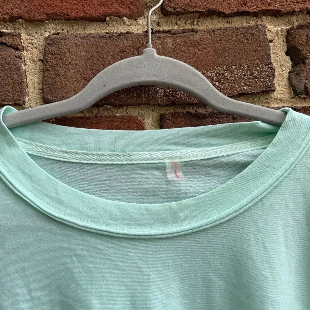 Free People Movement Inspire Layer Top Long Sleeve pistachio green M NEW